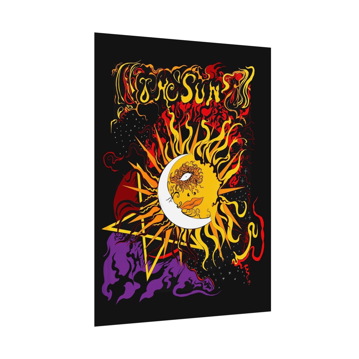 The Sun Tarot Art Print