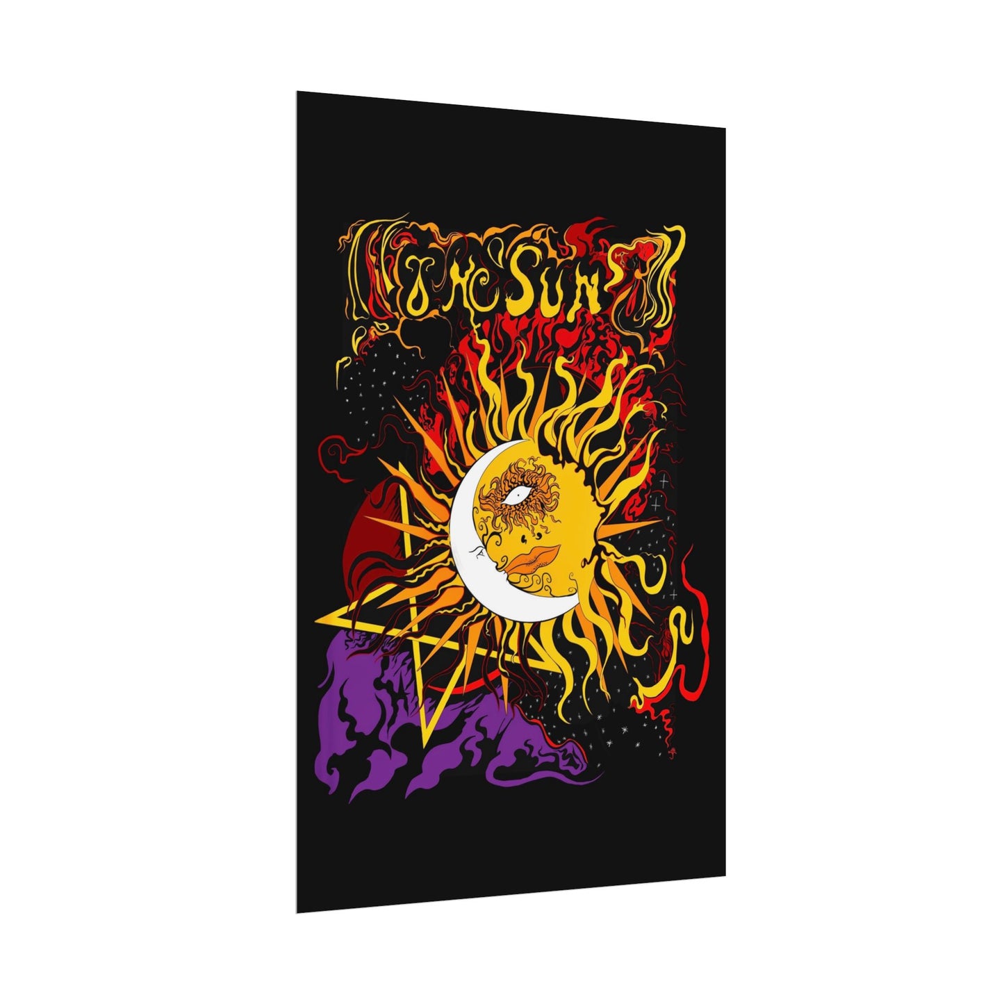 The Sun Tarot Art Print