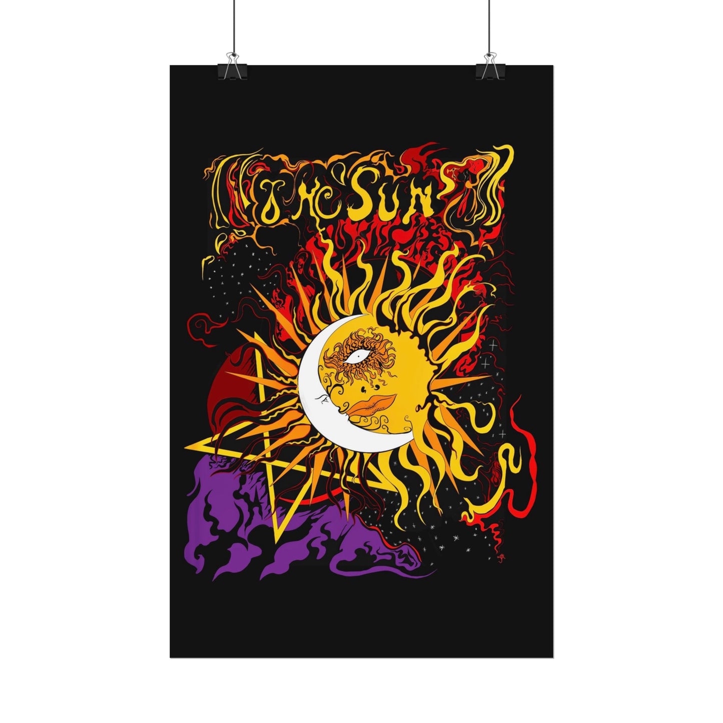 The Sun Tarot Art Print