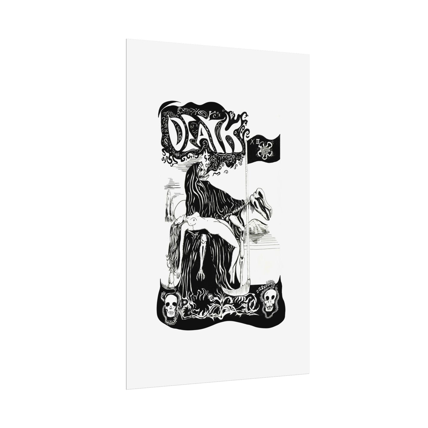 Death Tarot Art Print