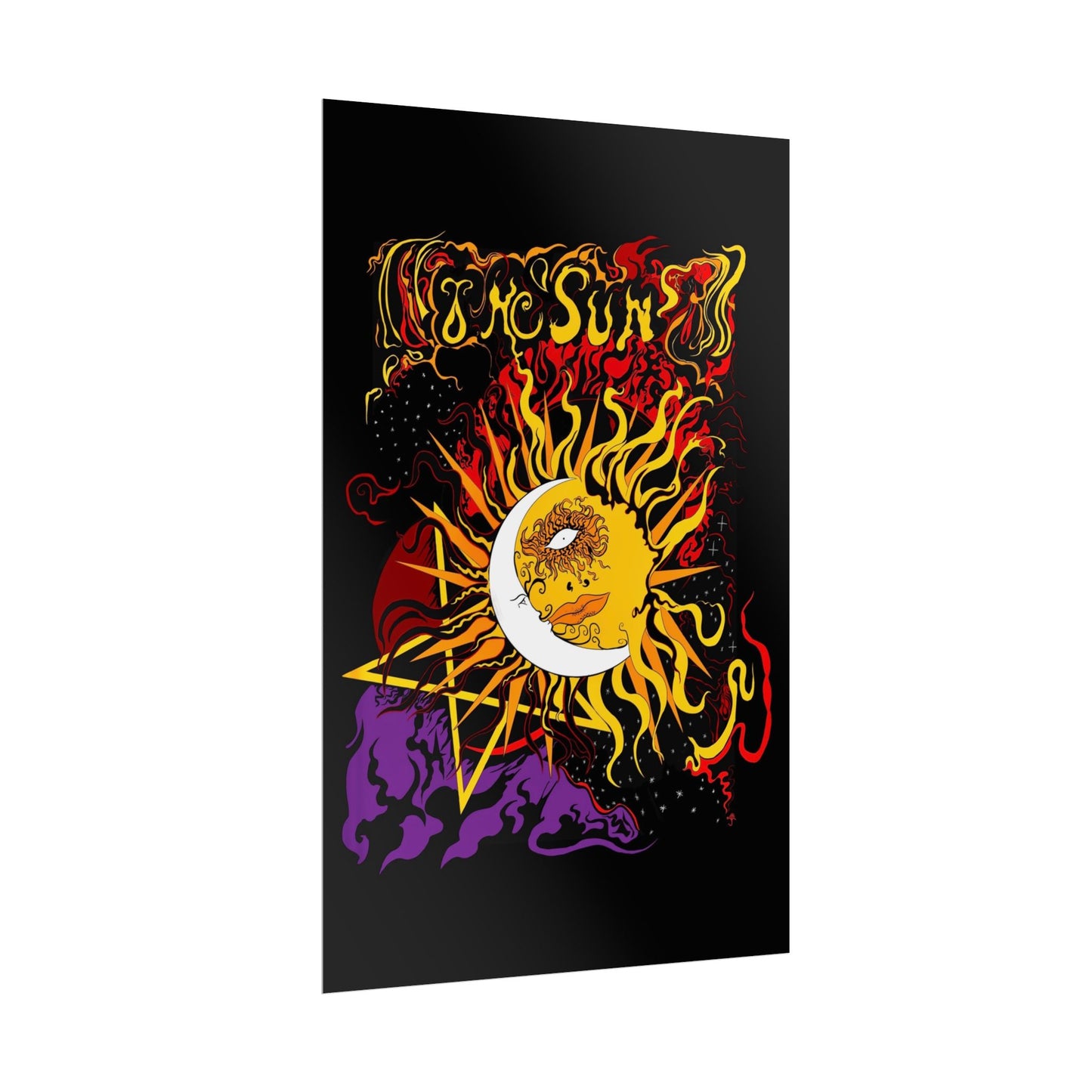 The Sun Tarot Art Print