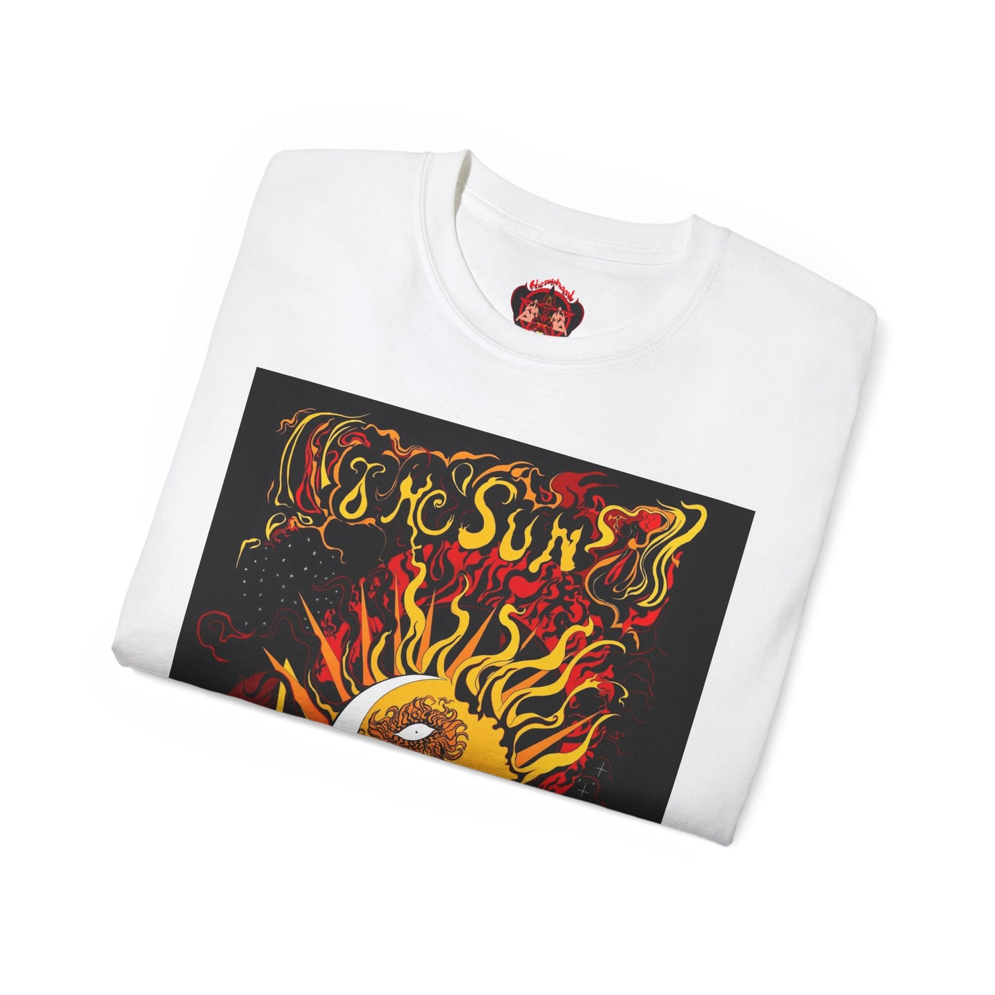 The Sun Tarot Psychedelic Art Nouvaeu T Shirt