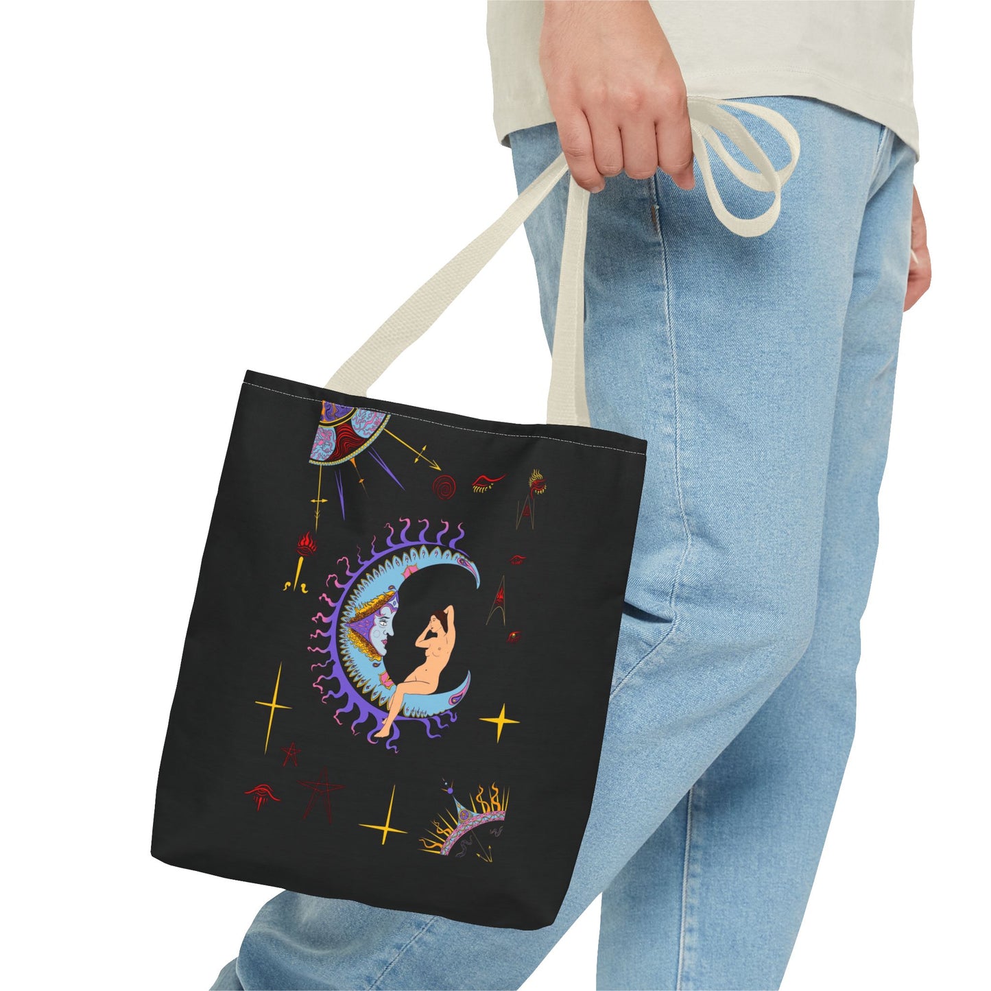 The Moon Tarot Tote Bag