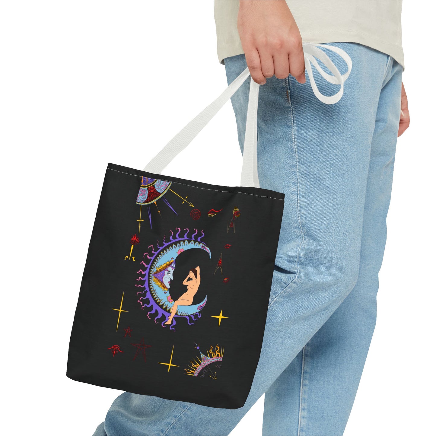 The Moon Tarot Tote Bag