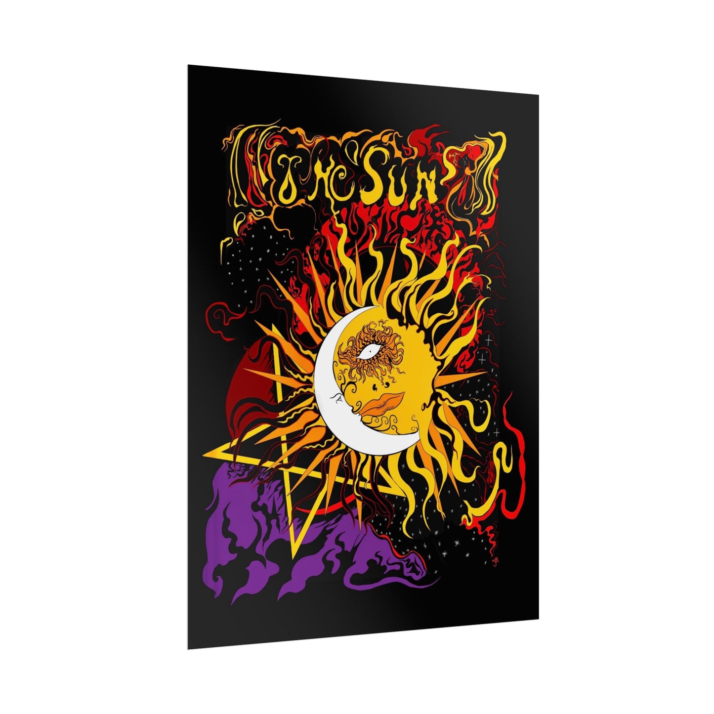 The Sun Tarot Art Print