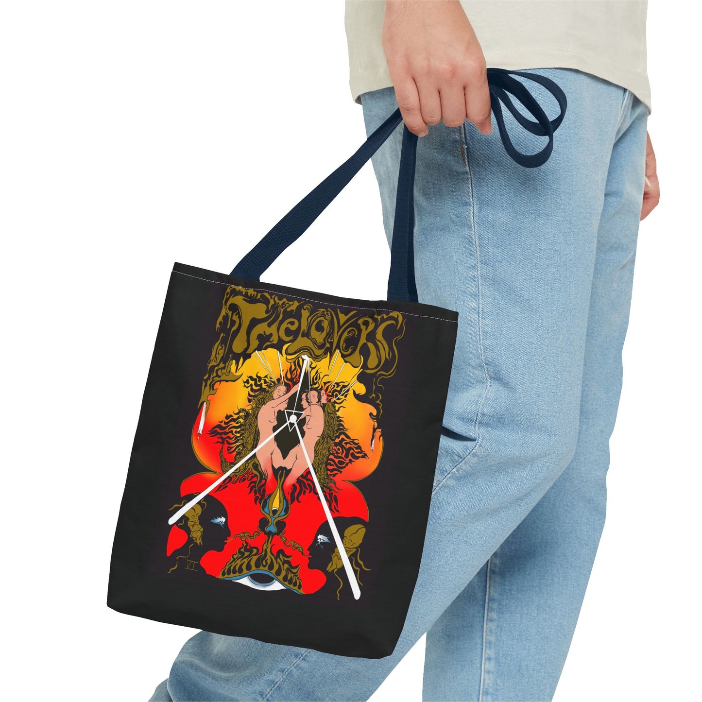 The Lovers Tarot Tote Bag