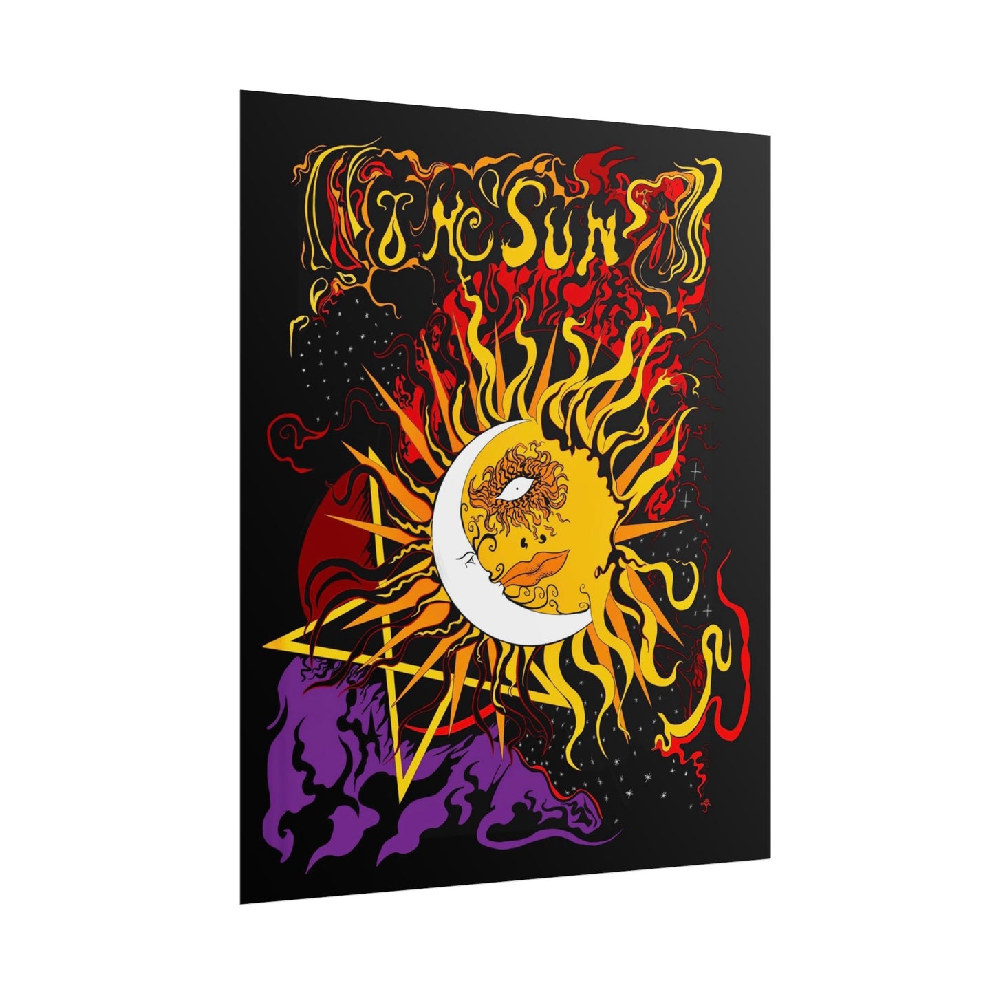 The Sun Tarot Art Print