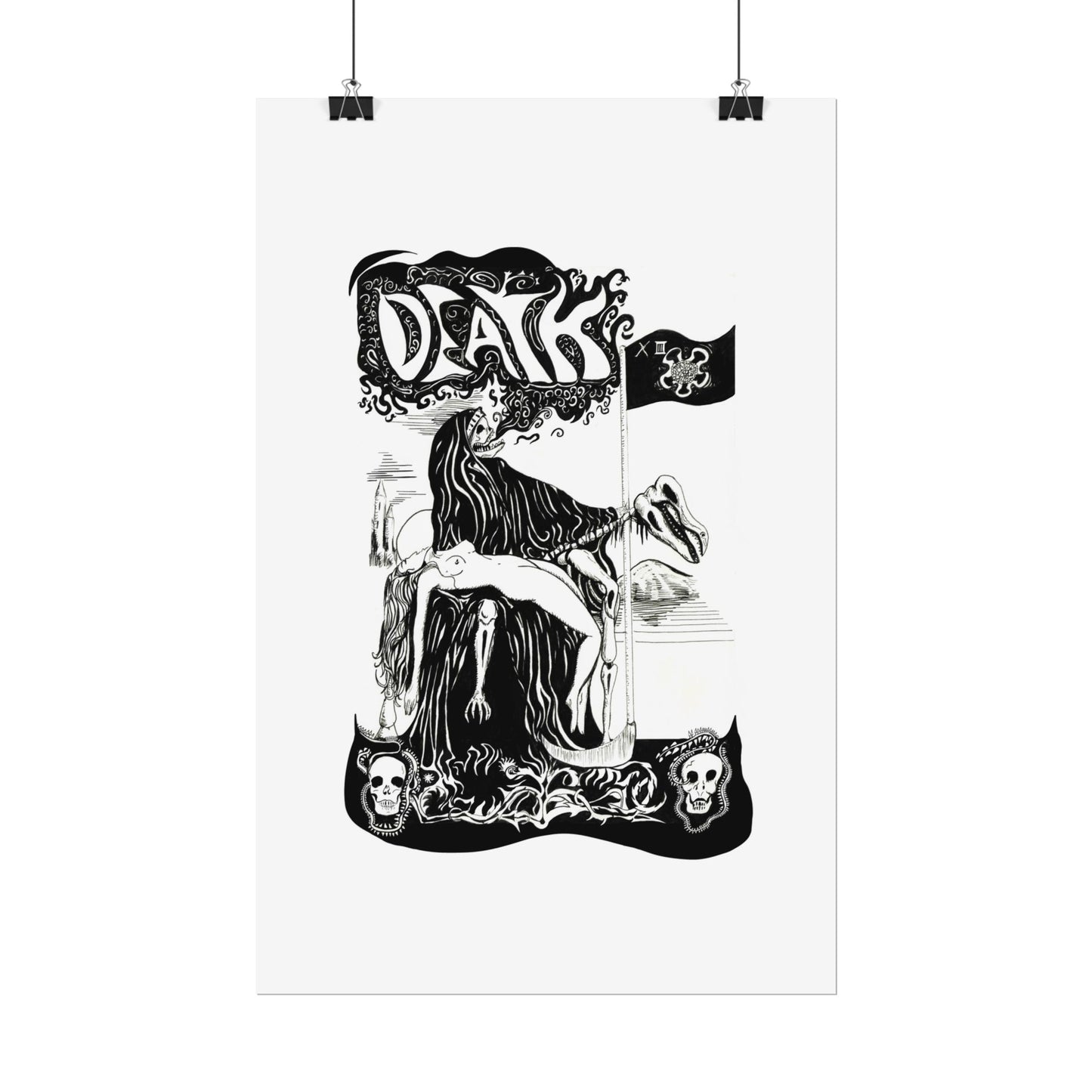 Death Tarot Art Print