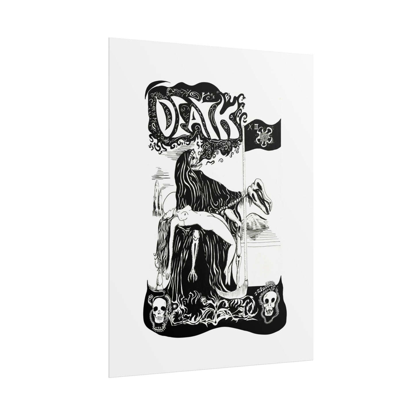 Death Tarot Art Print