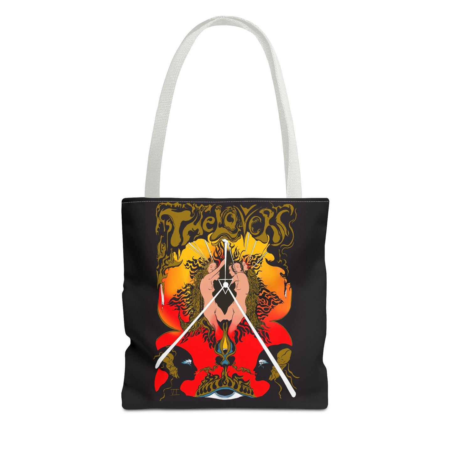 The Lovers Tarot Tote Bag