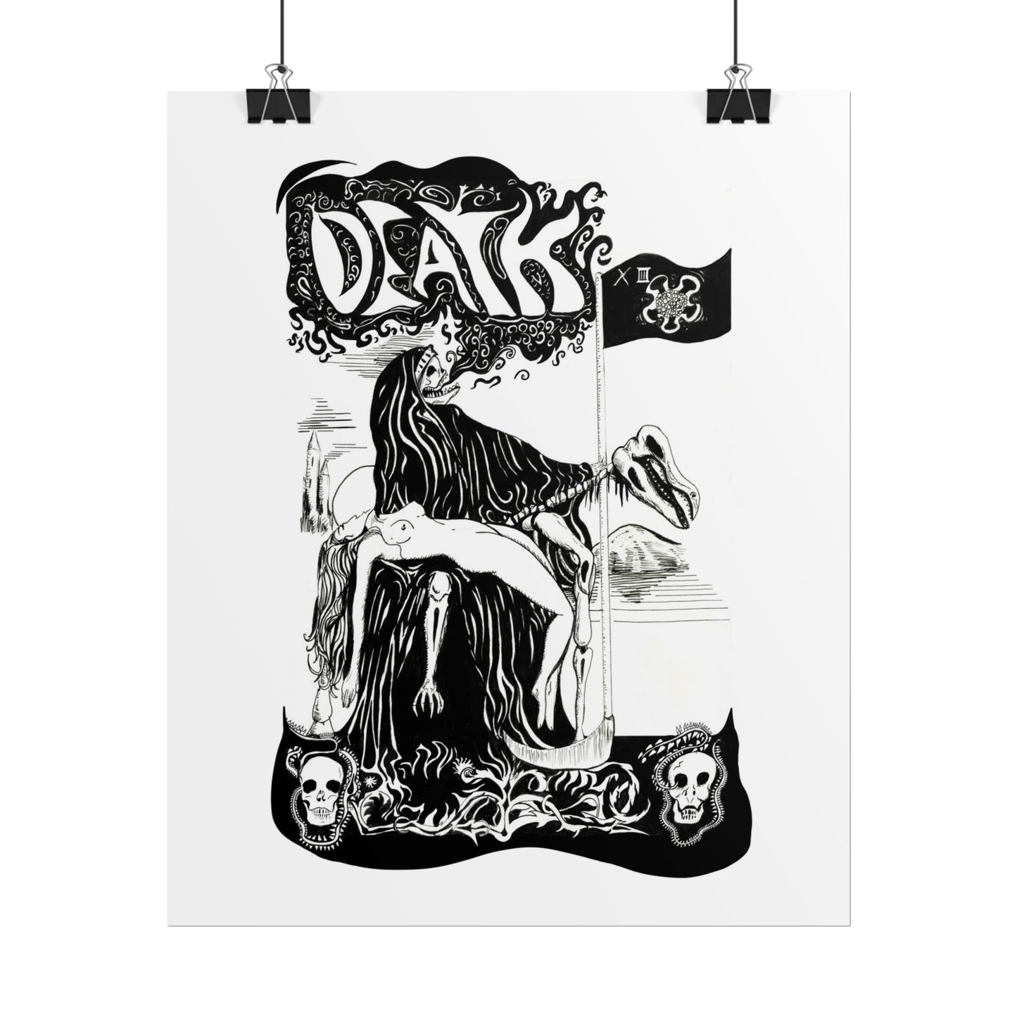 Death Tarot Art Print