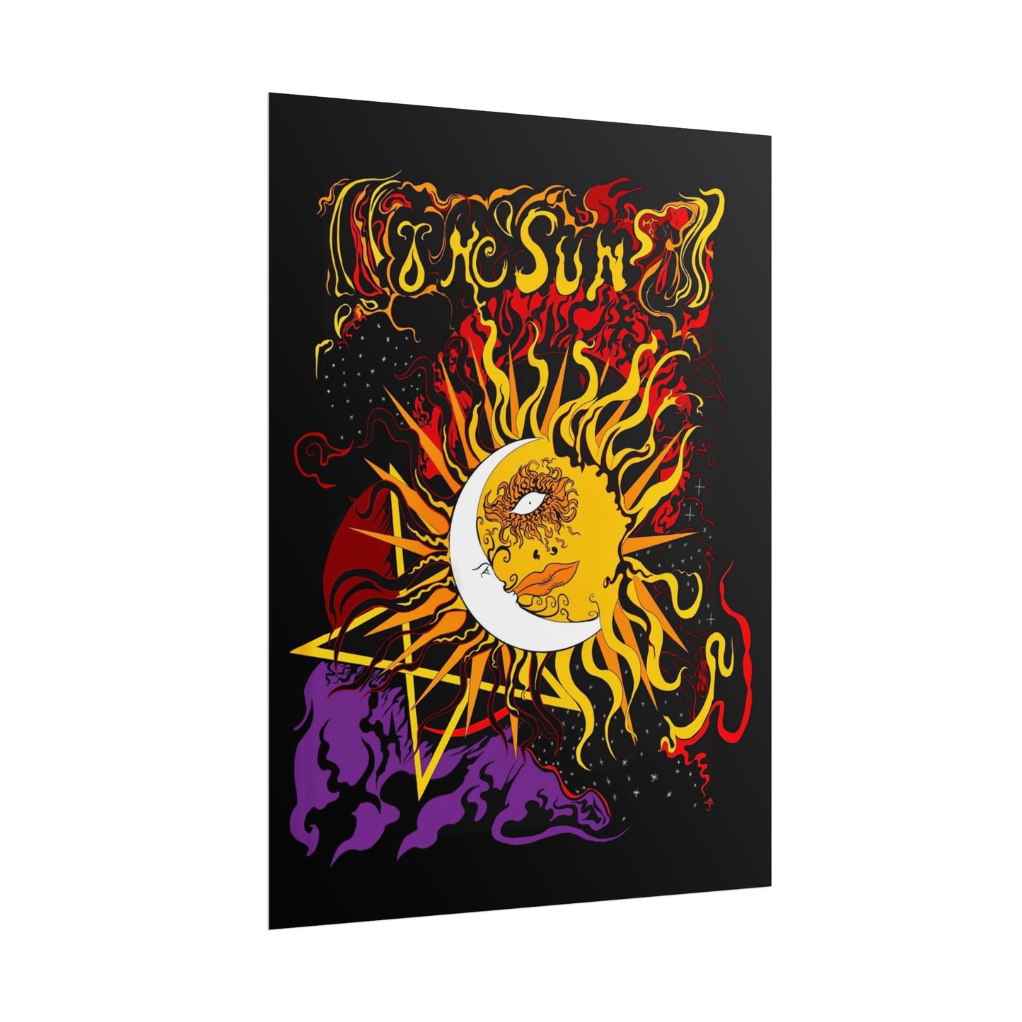 The Sun Tarot Art Print