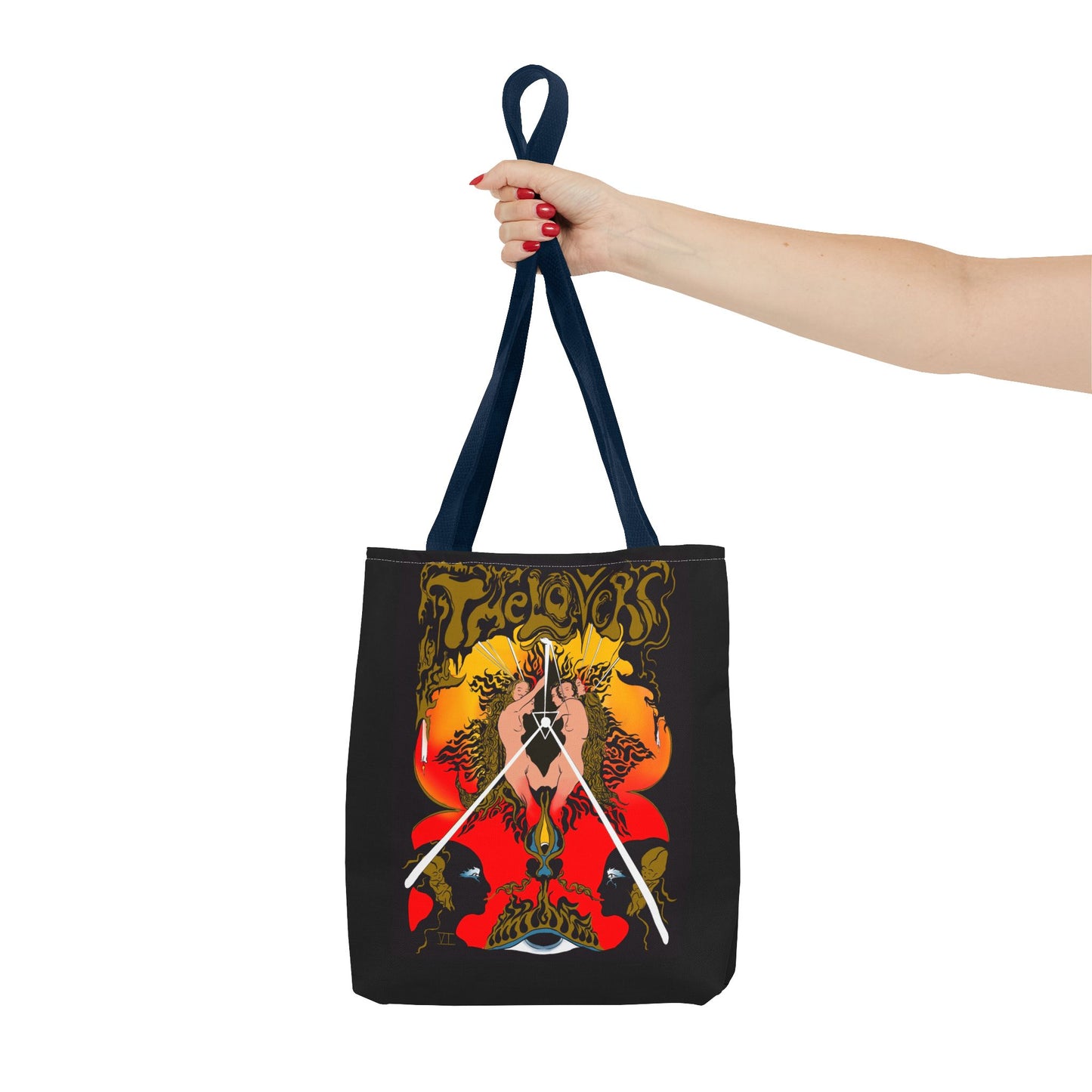 The Lovers Tarot Tote Bag