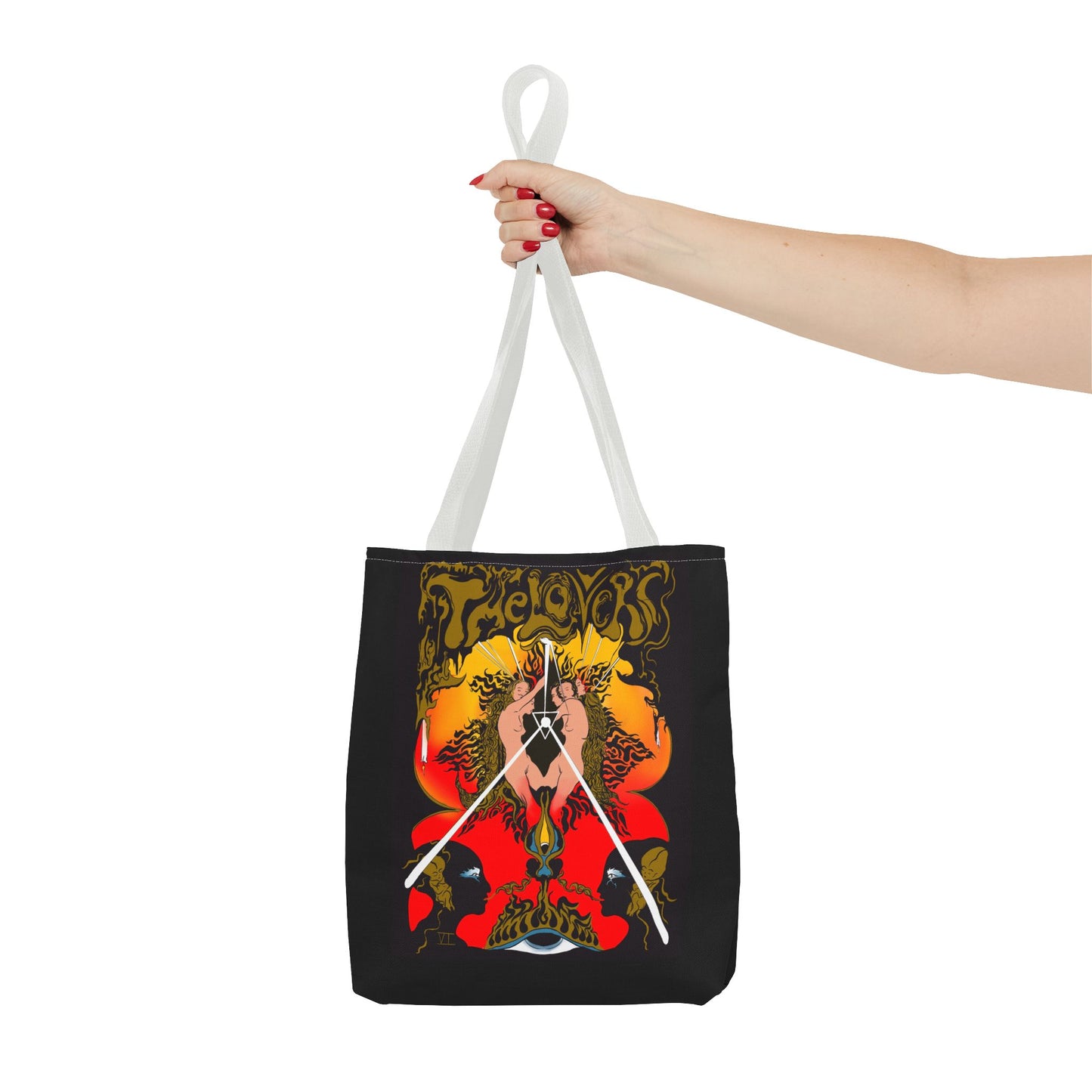 The Lovers Tarot Tote Bag