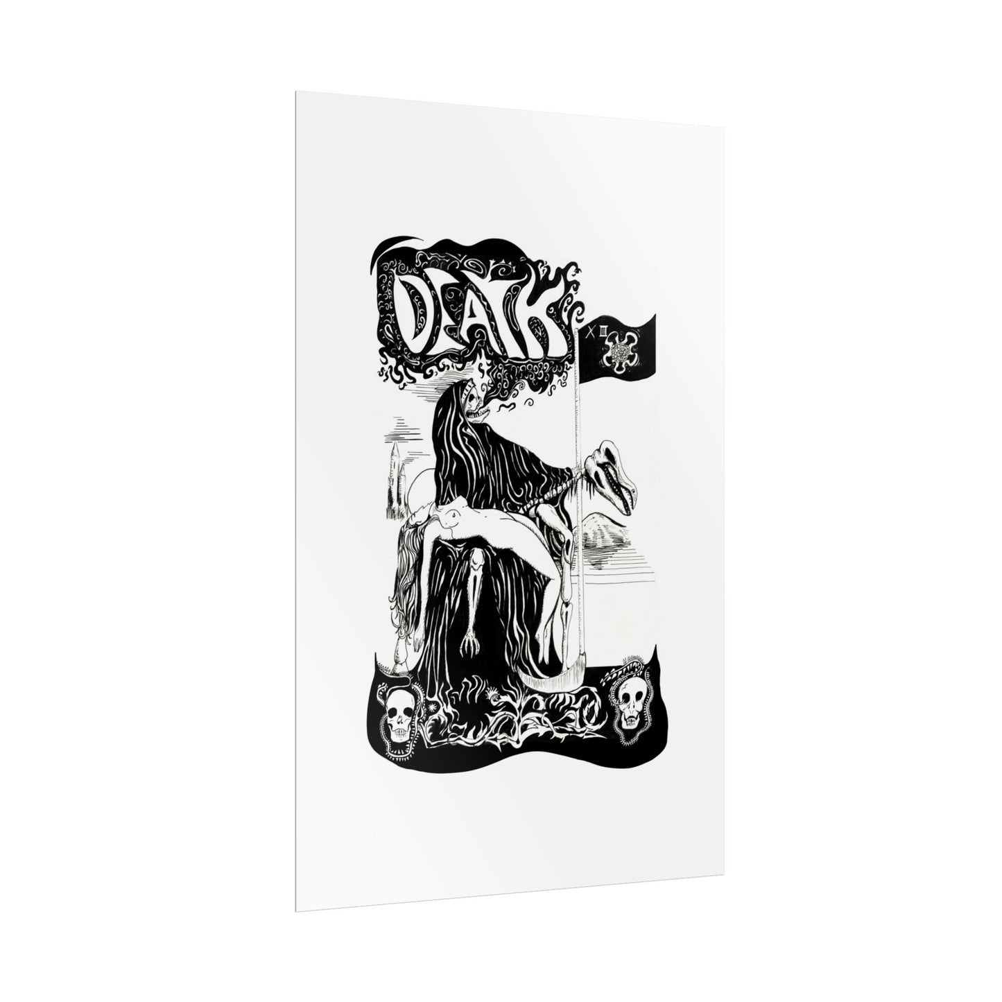 Death Tarot Art Print