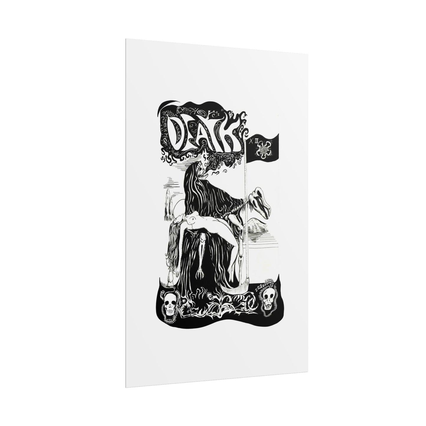 Death Tarot Art Print