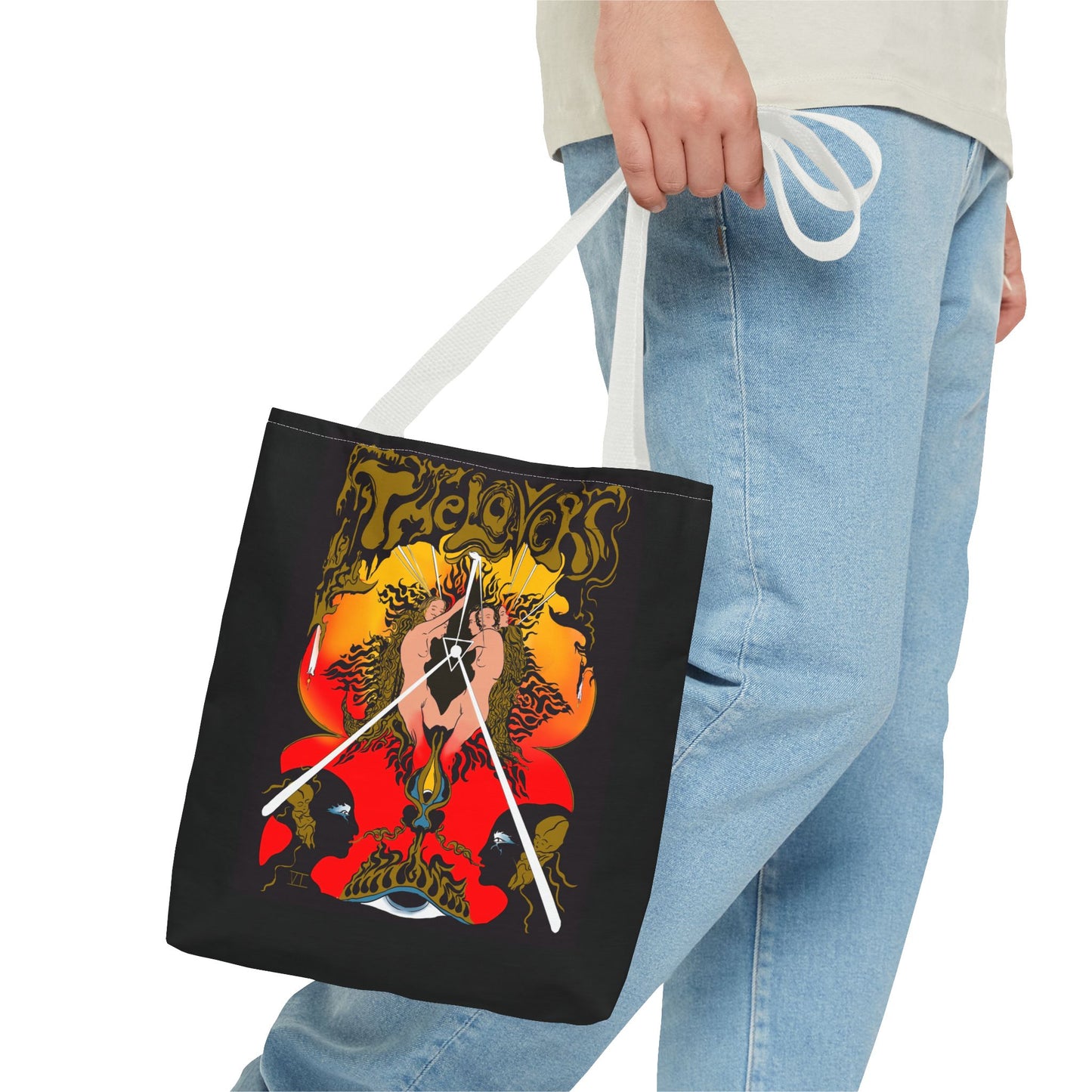 The Lovers Tarot Tote Bag