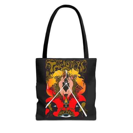 The Lovers Tarot Tote Bag