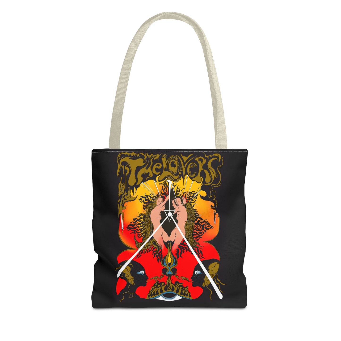 The Lovers Tarot Tote Bag