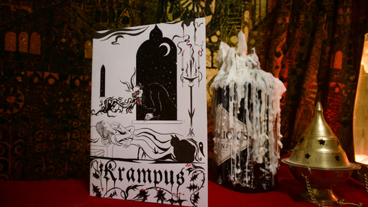 Krampus Christmas Card